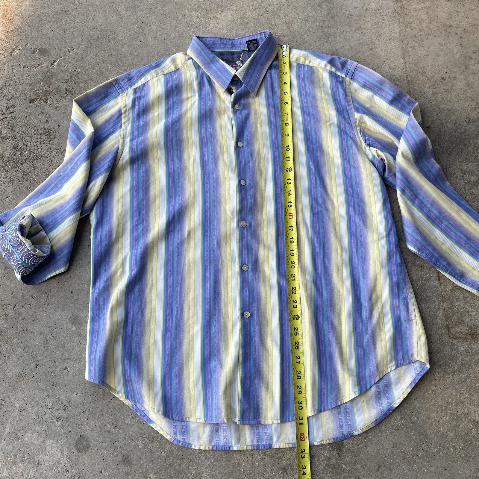 Robert Graham Button Down Shirt Collared Cotton S… - image 6