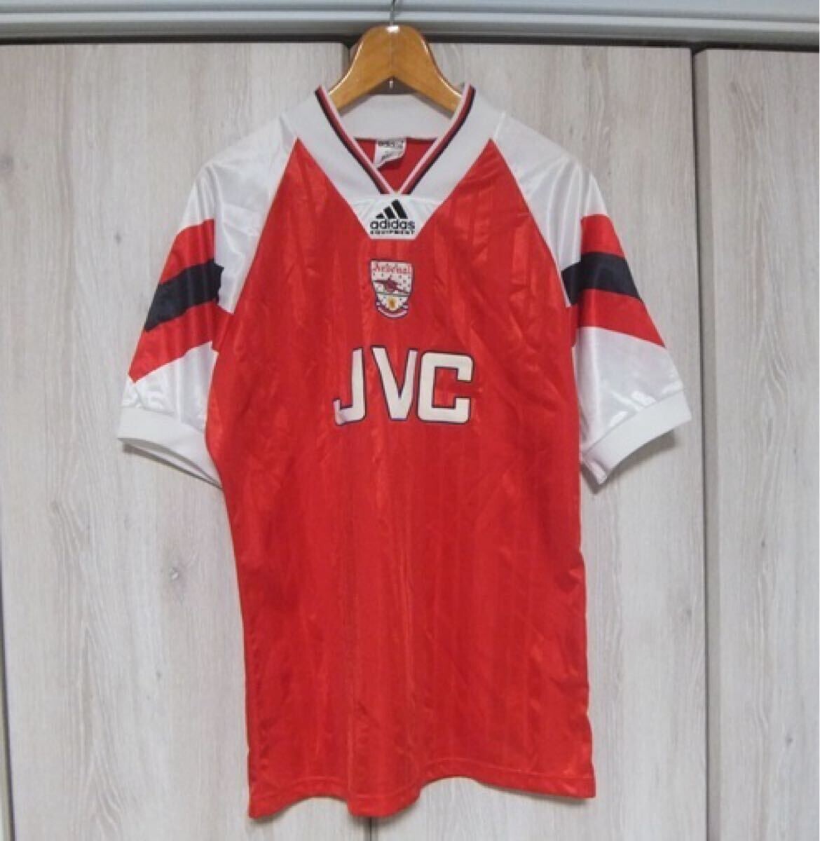 adidas アーセナル　ユニフォーム92-94 Arsenal FC 1992-94 sz 38 Football Shirt Jersey LONDON