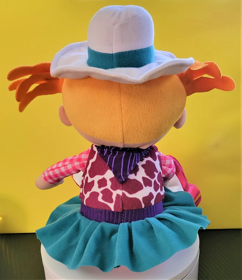 Muñeca Lamaze Aprendiendo a Vestir Carly la Vaquera Tela Peluche Niño Juguete 2011 Foto 2 de 3