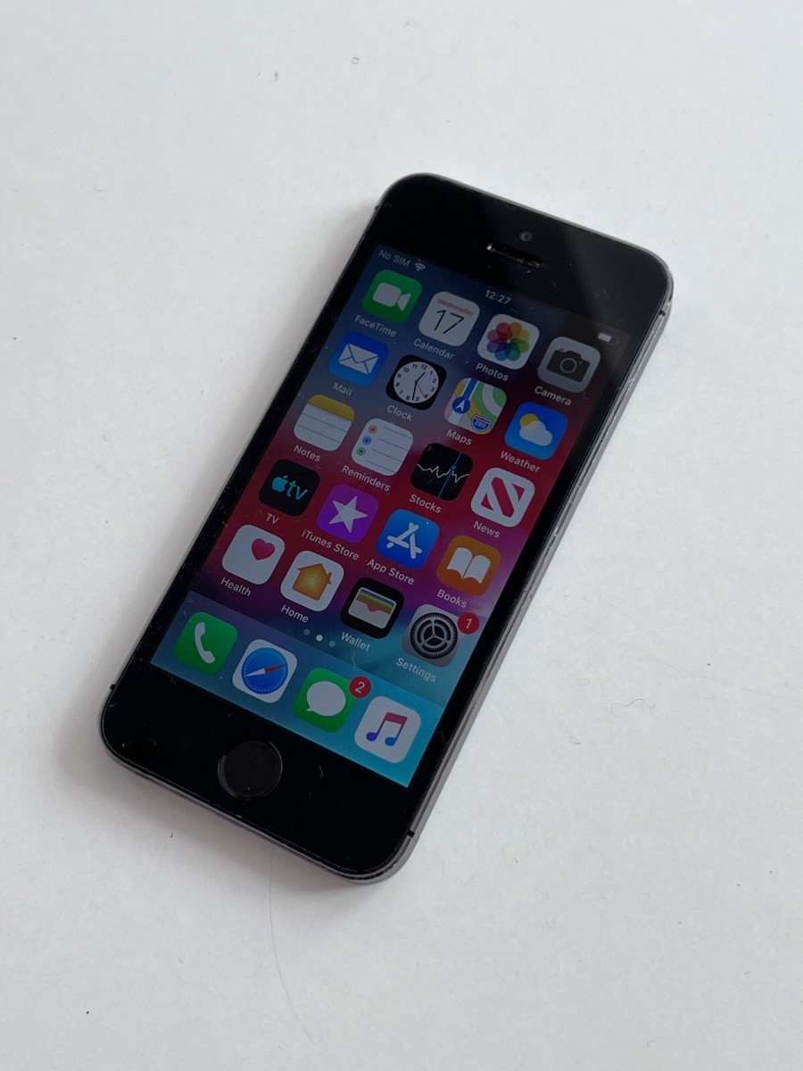 Apple A1457 iPhone 5s 16GB Smartphone - Space Grey - (Unlocked