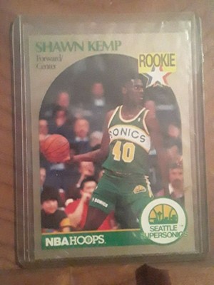  Shawn Kemp 1991 NBA HOOPS 92 GOLD Iconic Rookie 