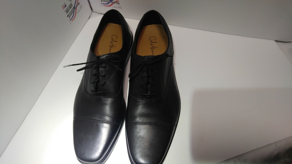 Cole Haan Black Leather Lace up Dress Oxfords Shoes Loafer Size 12 M New Men main image 2
