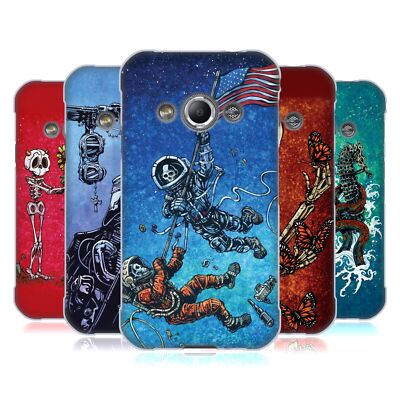 OFFICIAL DAVID LOZEAU SKELETON GRUNGE SOFT GEL CASE FOR SAMSUNG PHONES 4