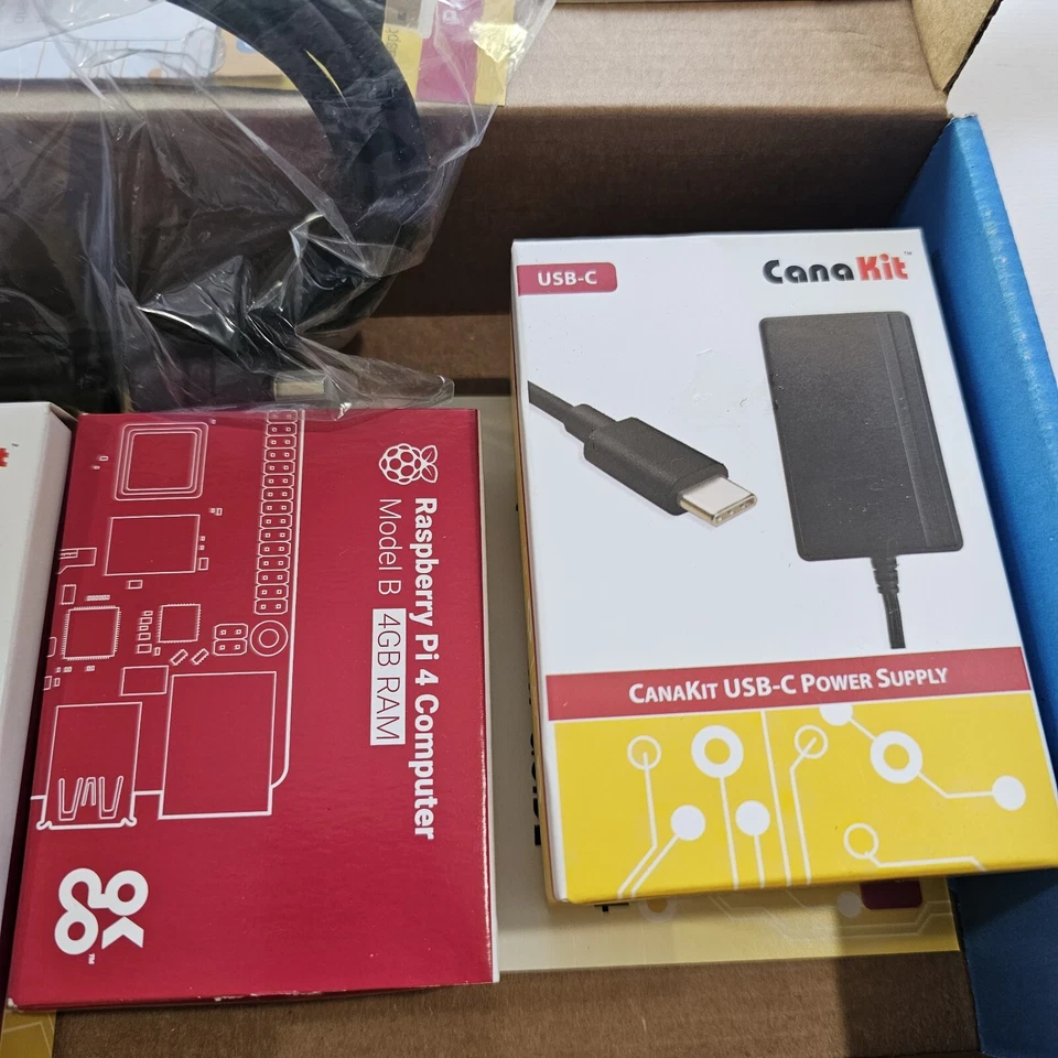 Raspberry Pi 4 4GB Starter Kit (CanaKit Starter Kit) W/ Case & Power Supply - Image 3 of 4