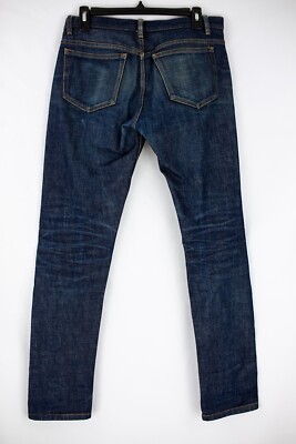 A.P.C. Petit New Standard Dark Indigo Selvedge Denim Slim Leg Blue
