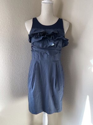 bcbg blue dress short Mia Dress Powder Blue / 16