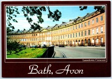 Postcard - Lansdown Crescent, Bath, Avon, England