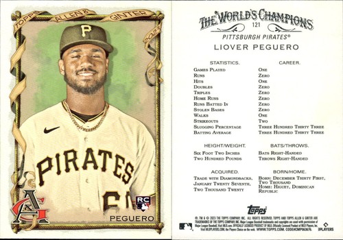 2023 Topps Allen & Ginter Baseball Complete Your Base Set #1-400 You Pick! - Picture 50 of 124