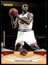 2009-10 Panini Basketball Card Reggie Evans Toronto Raptors #48