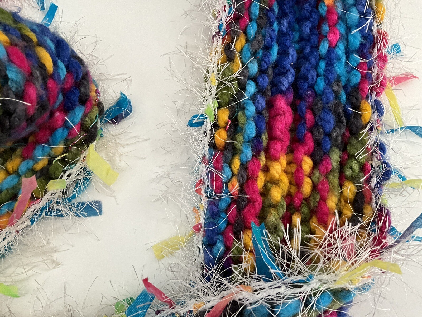 ARTESIAN MULTI COLORED INFINITY  WOOL SCARF - image 4