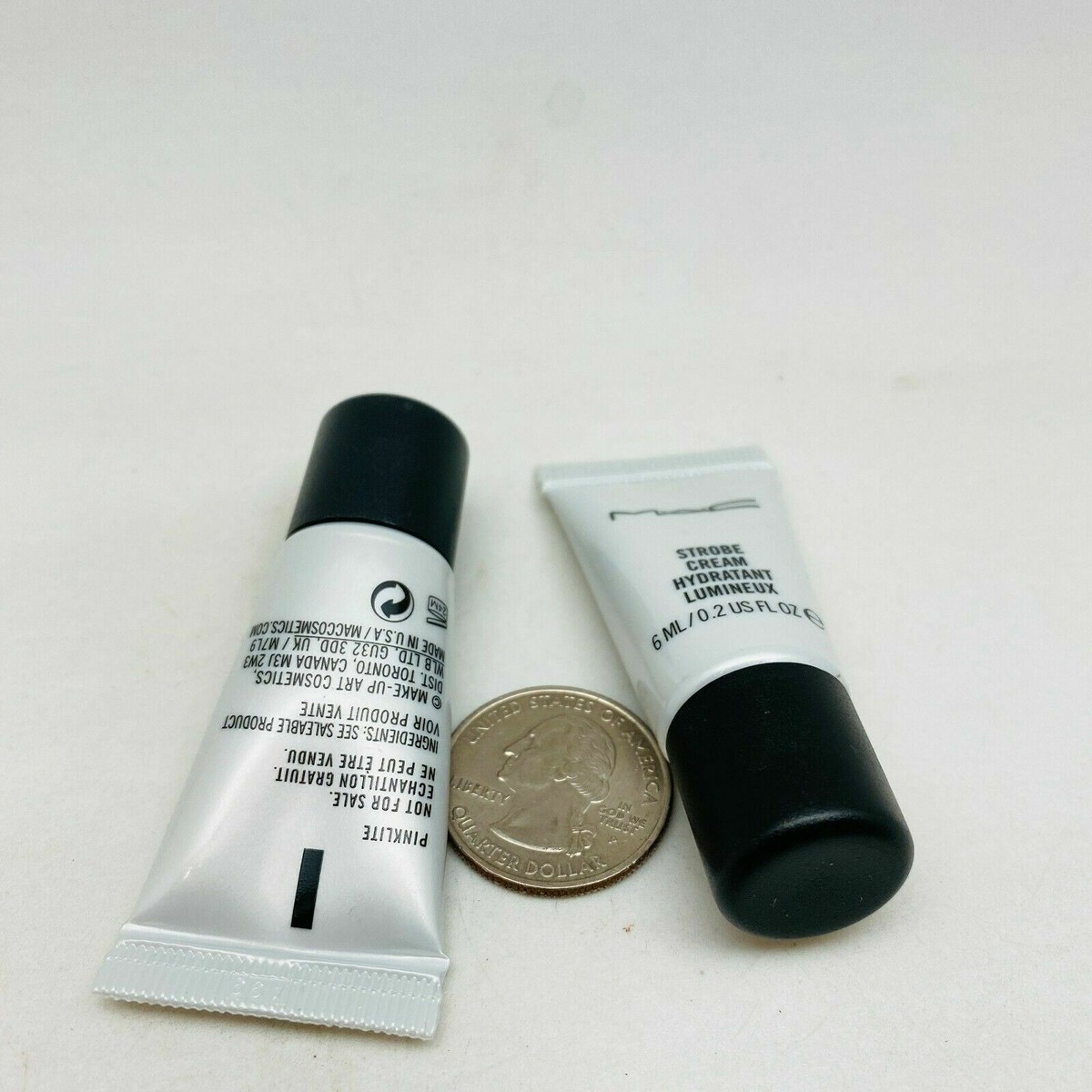 Lot/3 Mac Strobe Cream Hydratant Lumineux ~ Pinklite ~ 6 ml / 0.2 oz X