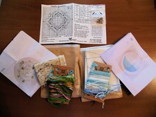 Cross Stitch Chart and 2 Embroidery Kits