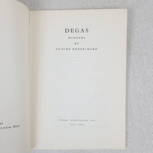 "Degas" Dancers Tudor ABC Petit Encyclopedie de l'Art #4 1956 - Picture 4 of 11