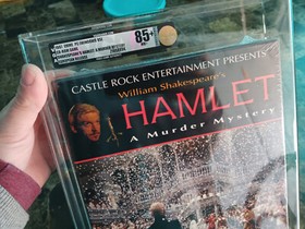 SUPER RARE Hamlet a murder mystery, VGA 85+ NM+ graded VINTAGE 1997 PC game NEW!