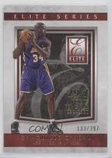 2015 Donruss The Elite Series Production Line /297 Shaquille O'Neal #35 HOF 02v3