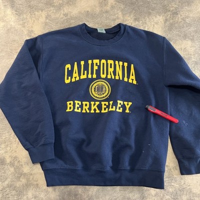 Cal Berkeley Sweatshirt IVY SPORT Blue Fleece Pullover Crew *SEE MEASUREMENTS*
