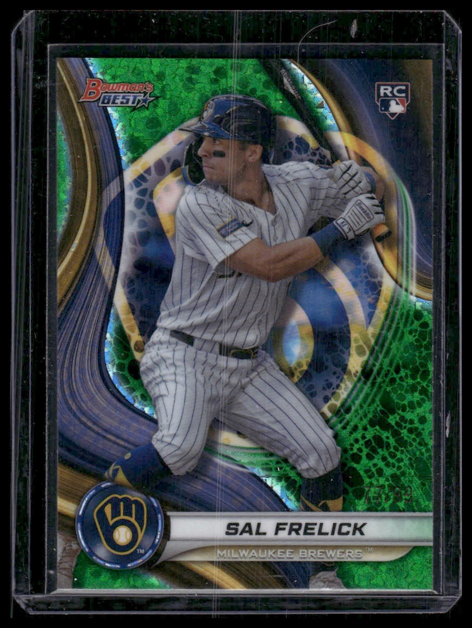 2024 Bowman's Best #37 Sal Frelick Green Mini-Diamond Refractors #/99