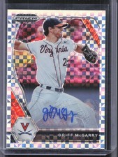 2021 Panini Prizm Draft Picks #PDP145 Griff McGarry Power Plaid Auto #/17