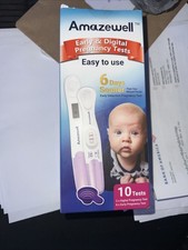 Amazewell Easy to use- early detection Pregnancy test - 6 days sooner 10 Tests
