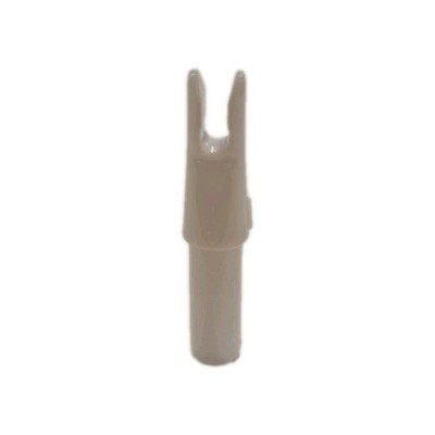 12 x Stecknocke - Gold Tip - GT Series - für 6.2mm /0.246 Zoll Schäfte - Weiss