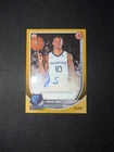 2025-26 Bowman Javon Small Paper Autographs RC Auto Grizzlies Gold 35/50