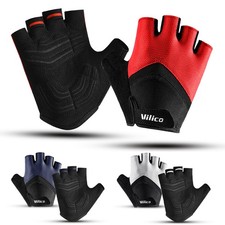 Cycling Gloves - Mountain Bike Half Finger Road Riding Gloves for Men and Women