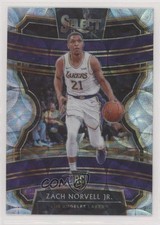 2019-20 Panini Select Concourse Scope Prizm Zach Norvell Jr #9 0c2