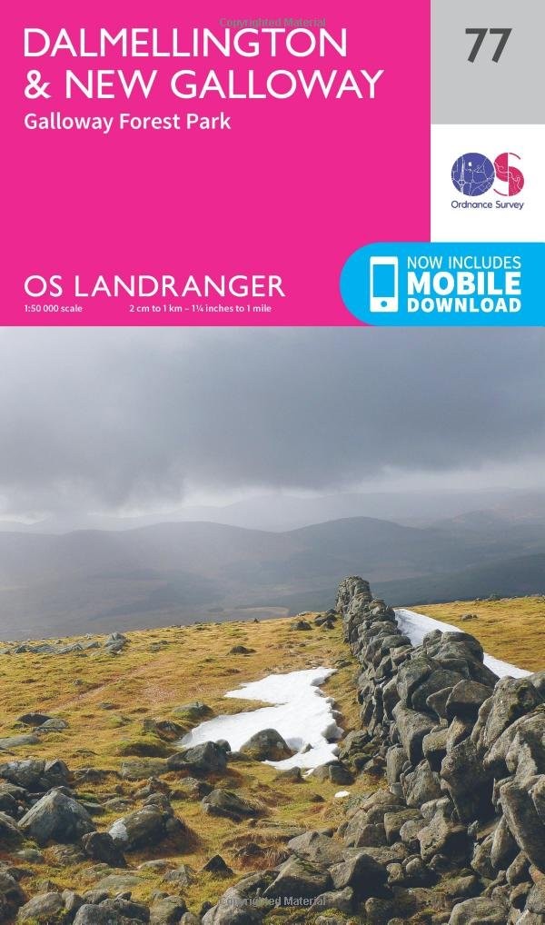 Dalmellington & New Galloway, Galloway Forest Park by Ordnance Survey - Image 3