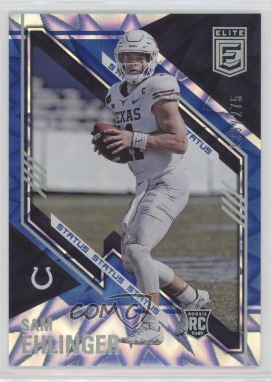 2021 Panini Donruss Elite Rookies Status Explosion /275 Sam Ehlinger #170 0r6j