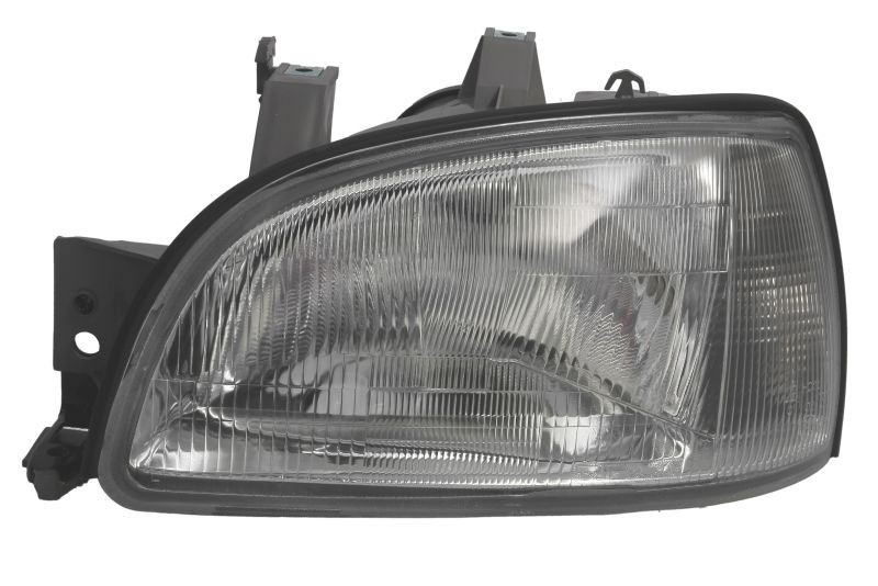 Phare avant gauche réglage électrique pour Renault Clio I avec bloc optique en polycarbonate