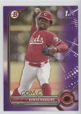 2022 Bowman Draft Purple /250 Kenya Huggins #BD-140 s3g