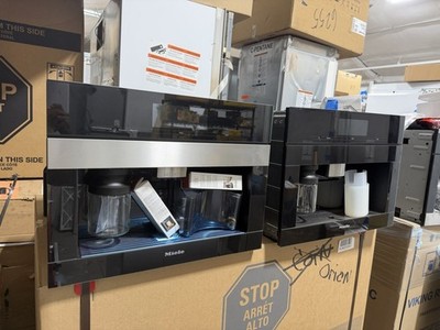 Miele CVA7845CTS Plumbed Programmable Built In Coffee Machine