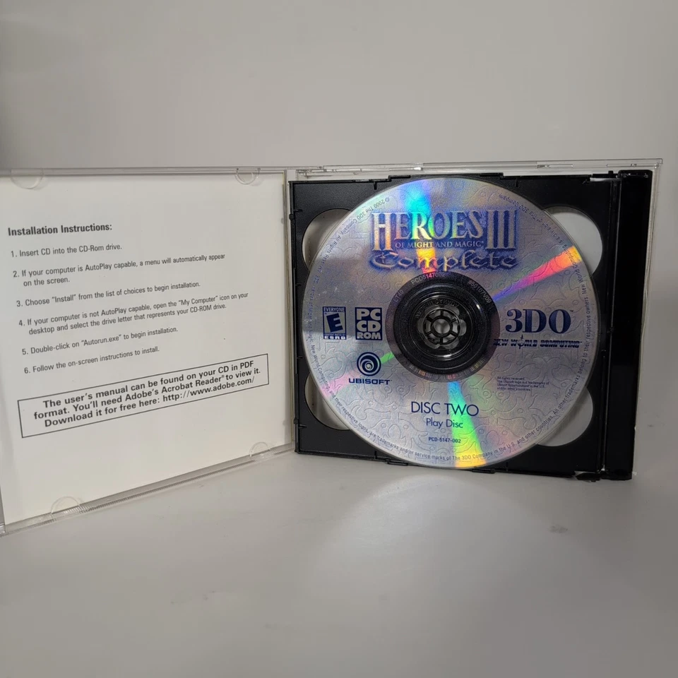 Heroes of Might & Magic III Complete Collectors Edition (PC CD-Rom, 2000) 3DO - Image 4 of 4