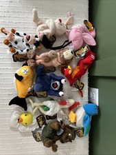 Meanies Series 2 Plush Lot Of 11 with tags