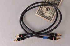 .5m Pair RCA Straight Wire Symphony Audio Interconnect Cables