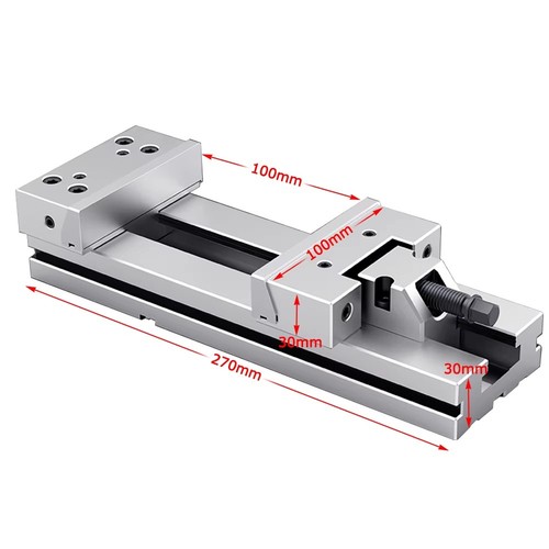 Dedicated Clamp Bench Vise CNC Machining Center w/ Moving Block Milling Machine - Picture 4 of 6