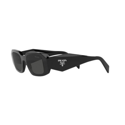 Prada PR 17WS 1AB5S0 Damen Sonnenbrille, Größe 49 - Schwarz/Dunkelgrau