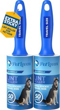 Lint Rollers for Pet Hair Extra Sticky - Lint Remover for Clothes 2 Pack Travel