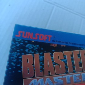 Blaster Master Nintendo NES ottime condizioni completo di scatola CIB scatola manuale