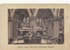 Jersey Coffee Dayton Spice Dayton OH ROSLYN CHAPEL NAVE EDINBURGH Card c1880s