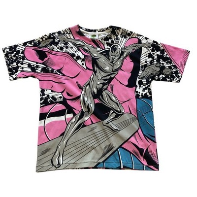 Silver Surfer VS Galactus Chronic Images Sold Out AOP Mega Print  LARGE T SHIRT