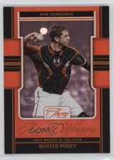 2025 Panini Three and Two Award Winning Orange 19/20 Buster Posey #8 1f8v
