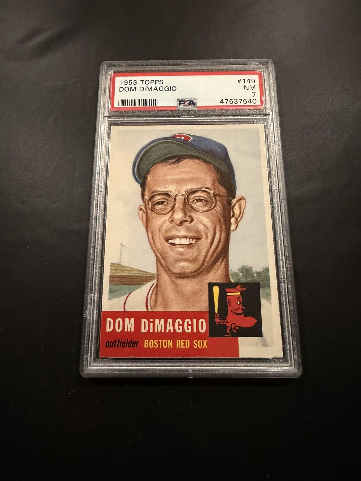1953 Topps Dom DiMaggio #149 PSA 7 NM