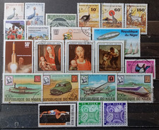 W035 - NIGER - Lot of 22 Used Stamps