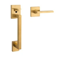 Baldwin Minneapolis Left Handed Sectional Handleset with 5162 Lever - Minus Dead