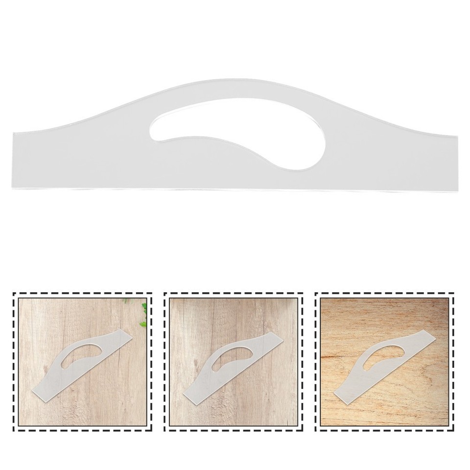 Stool Handle Template Cutting Block Handle Template Clear Cutting Board Handle Stencil ...