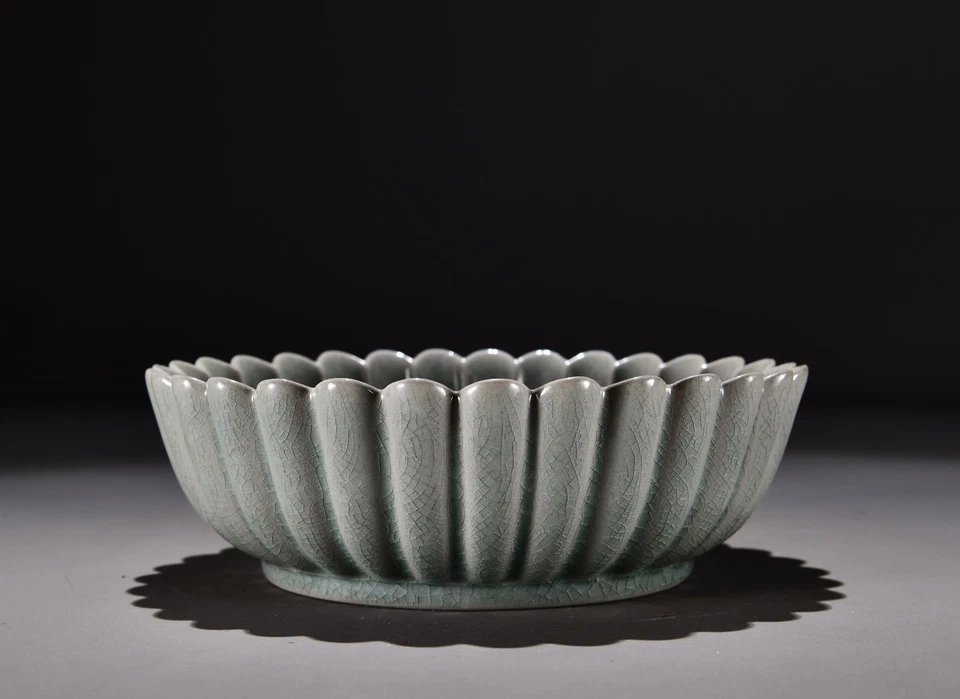 Chinese Antique Song Dynasty Ru Ware Ancient Porcelain Brush Washers 960-1279 - Image 3 of 4