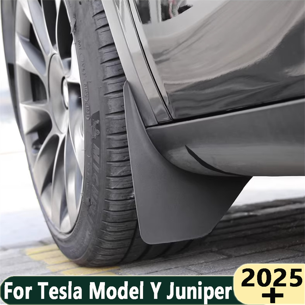 Car Mudguards Mud Splash Flaps Muds Fender For Tesla Model Y Juniper 2025 2026