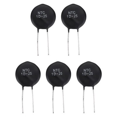 5 Stück NTC 1D-25 1 Ohm MF72 Negativer Temperaturkoeffizient Thermistor