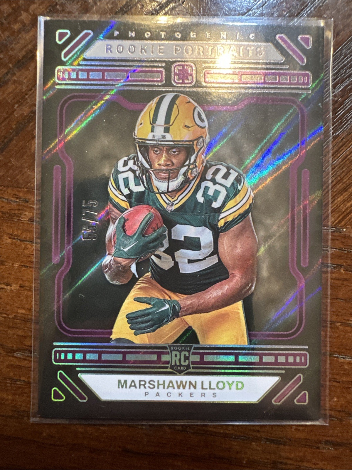 MarShawn Lloyd Panini Photogenic #176 Purple